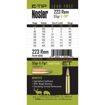 223REM 55GR E-TIP