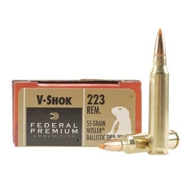 223REM 55GR NOSLER BALLISTIC