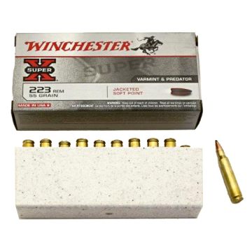 223REM 55GR SX  JACKETED SP