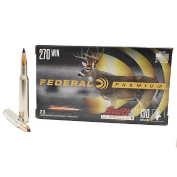270WIN 130GR SWIFT SCIROCCO