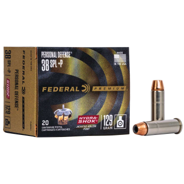 38SPEC 129GR HYDRA-SHOCK JHP