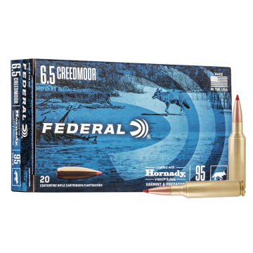 6.5CRM 95GR HORNADY V-MAX