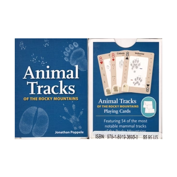 ANIMAL TRACKS RM PLAYING CARDS