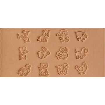 CARTOON ANIMALS STAMP SET