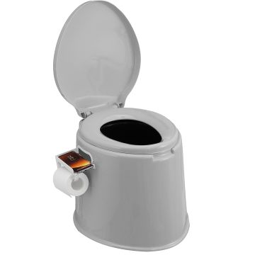 PORTABLE PLASTIC TOILET