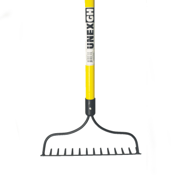RAKE -FIBERGLASS HANDLE