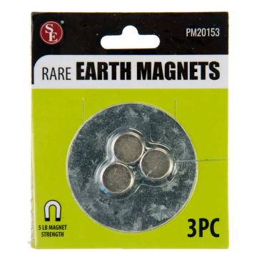 RARE EARTH MAGNET 3PC