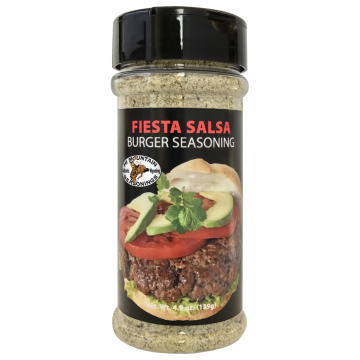 SEASONING-FIESTA SALSA BURGER
