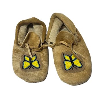 SLIPPER- YELLOW BUTTERFLY