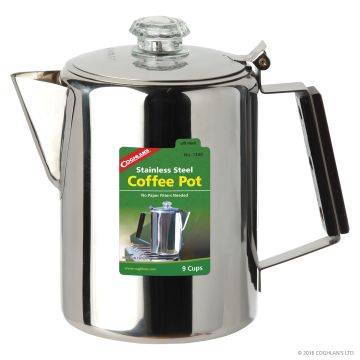 STAINLESS STEEL COFFEE POT