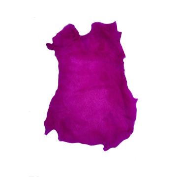 TANNED DYED RABBIT SKIN