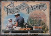 A FATHER'S PRAYER SIGN